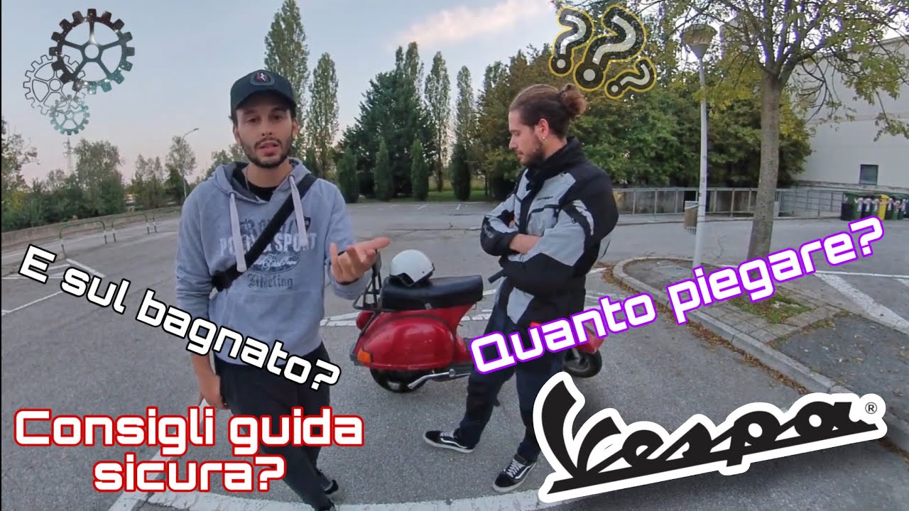 STAVA QUASI PER CADERE! - Consigli per la guida in vespa