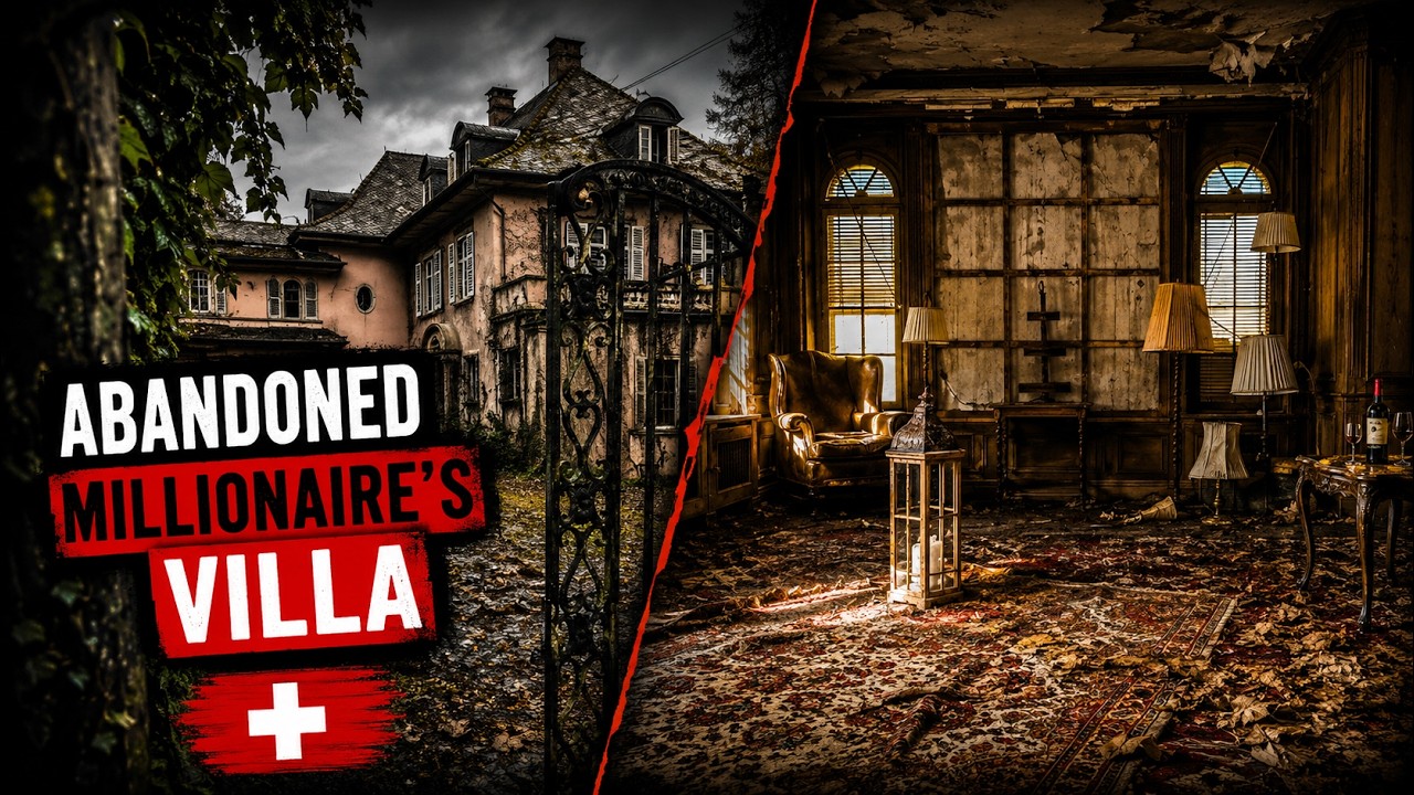 Luxusvilla! Verlassen in der Schweiz I Wo sind die Eigentümer ? I Lost Places Schweiz
