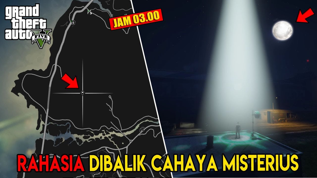 APA YG TERJADI JIKA KAMU PERGI KE MILITARY BASE JAM 3 PAGI ? 10 EASTER EGGS & MISTERI GTA 5 - PART 5