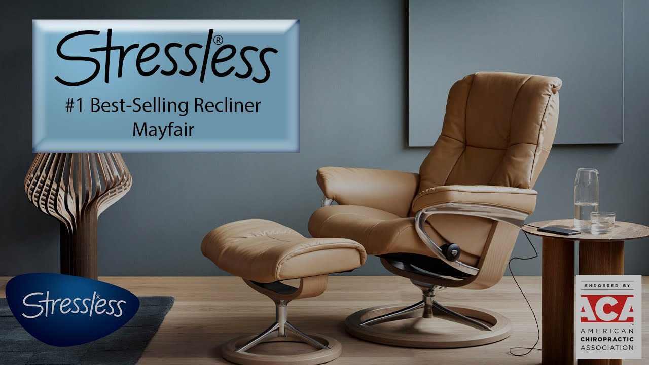 Stressless Mayfair Recliner - #1 Best Selling Stressless Recliner by Designer Home Comfort