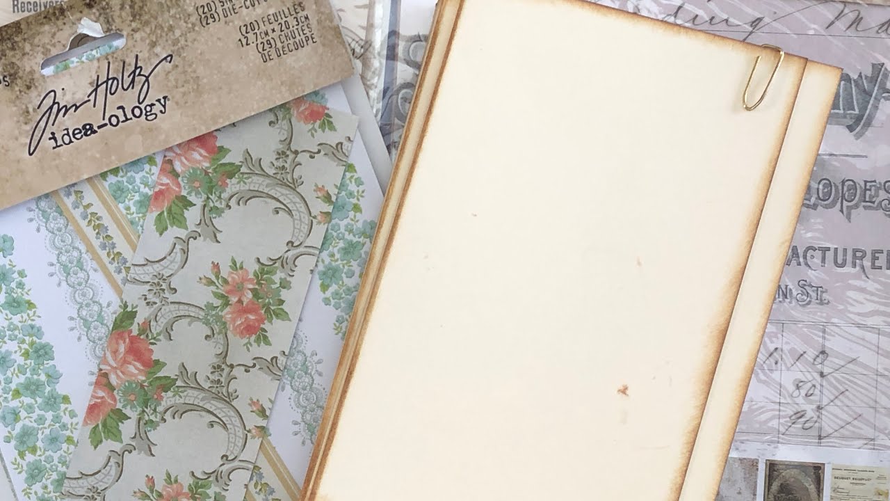Tim Holtz/Mixed Media Infinity Journal 1