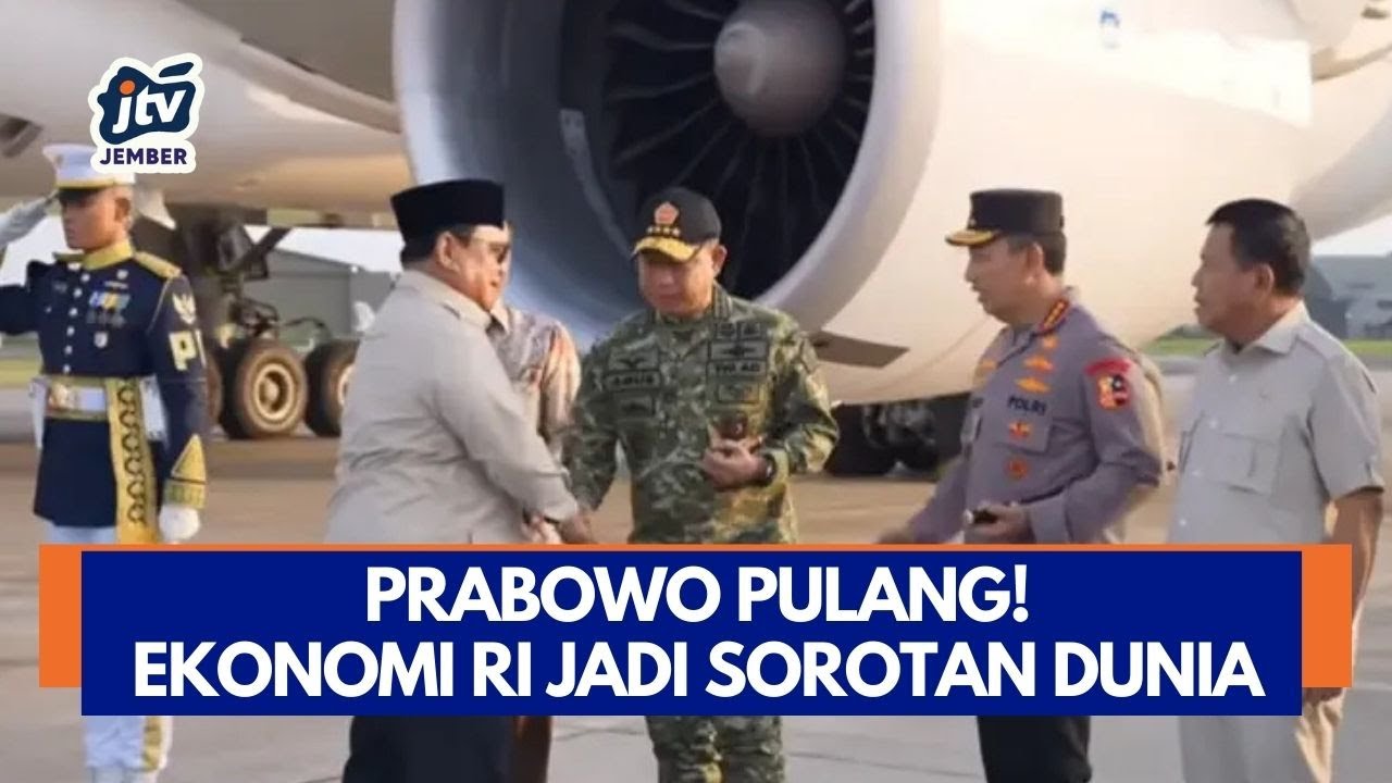 [LIVE] Usai WEF Davos, Prabowo Tiba di Indonesia Bawa Arah Baru Ekonomi RI