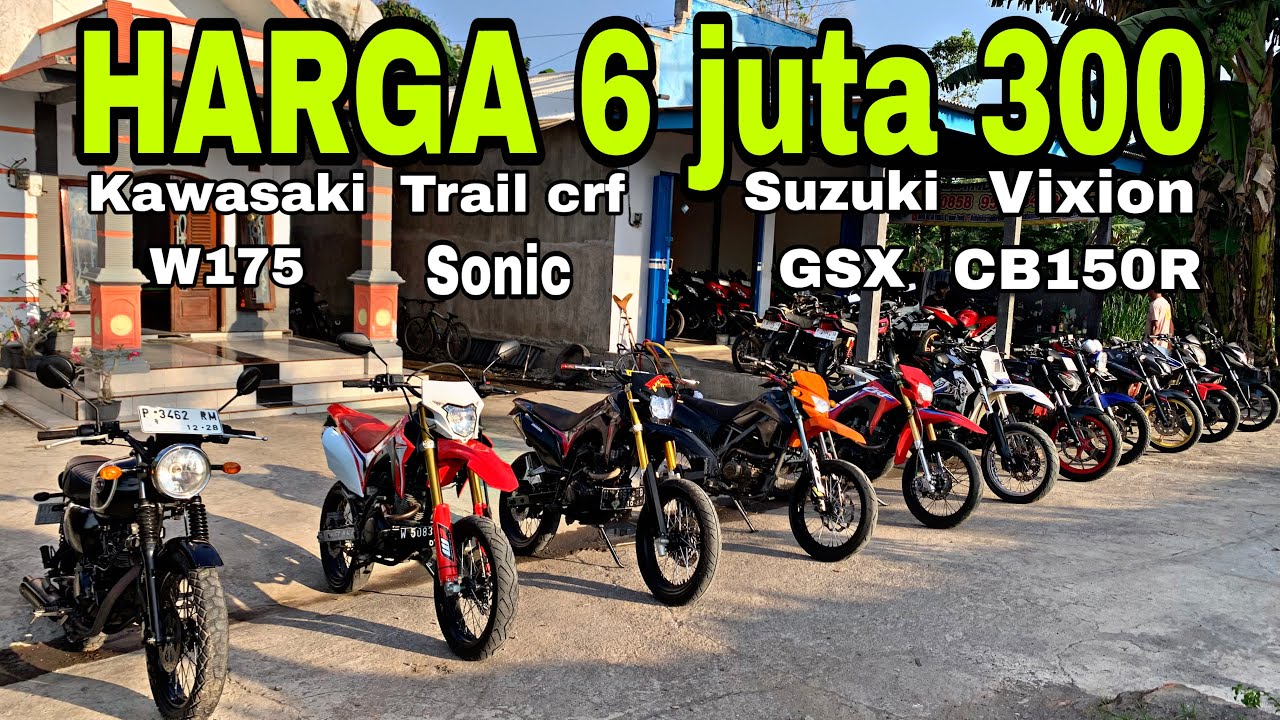 HARGA DARI 6JUTA300 MOTOR DISINI SURAT LENGKAP SEMUA TUKAR TAMBAH JUGA BISA