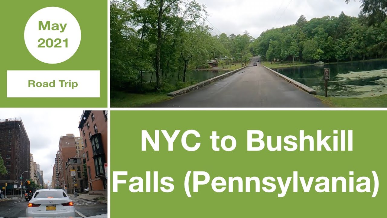 Driving from NYC to Bushkill Falls | Pennsylvania | USA