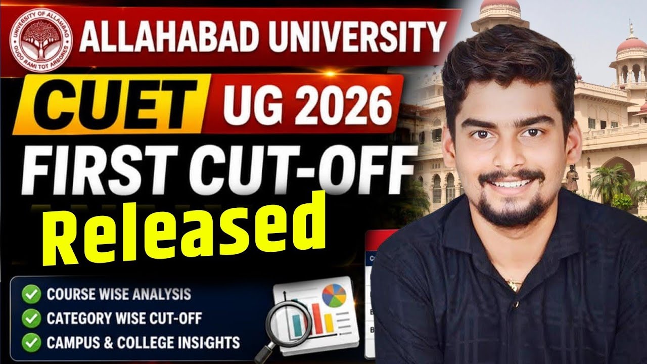 OMG 😳Allahabad University CUET UG 2026 Cutoff 🔥 High Cutoff Live With Abhinav Dwivedi 