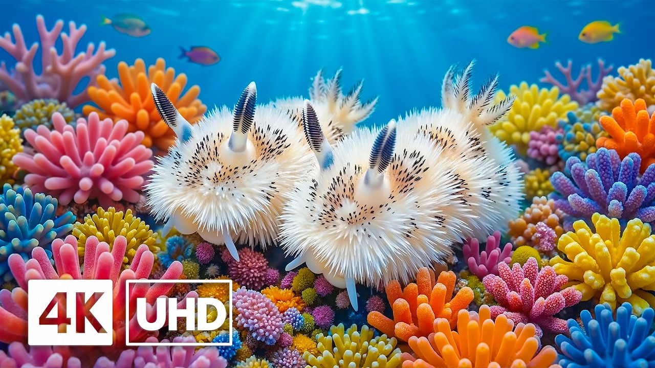 Dream Aquarium 4K - Beautiful Fish Tank & Peaceful Natural Ocean Sleep Ambience for Deep Relaxation