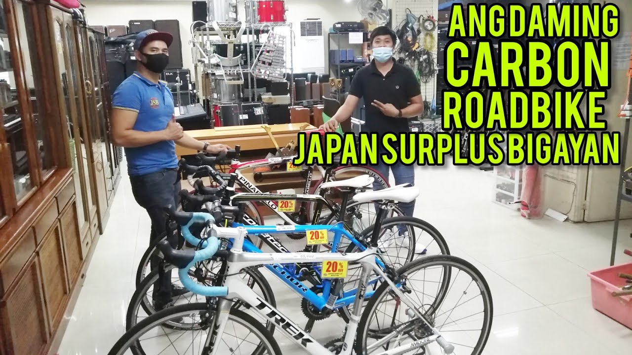 Japan Surplus Bigayan update|Ang daming carbon roadbike