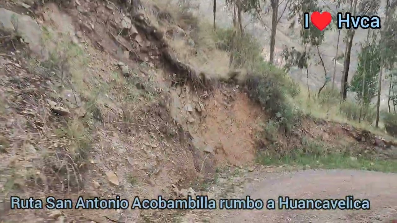 Ruta San Antonio Acobambilla Huancavelica 