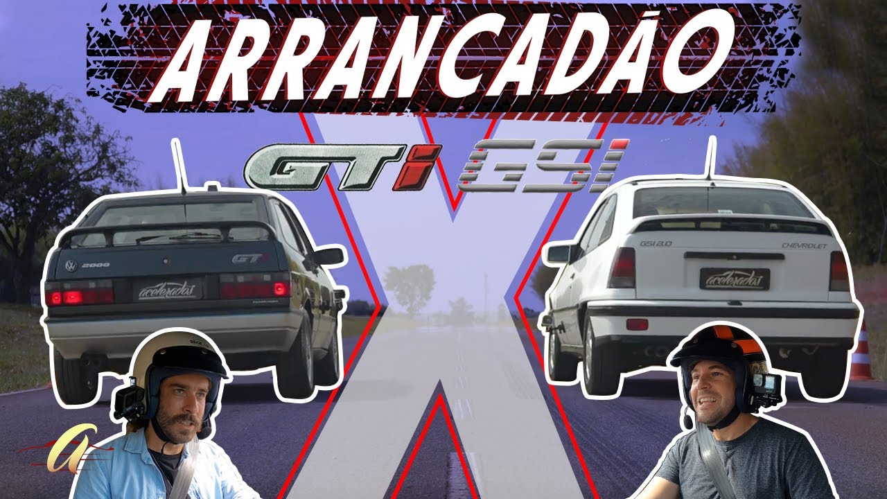 VW GOL GTi x CHEVROLET KADETT GSi: qual dos esportivos dos anos 90 é o mais RÁPIDO no ARRANCADÃO?