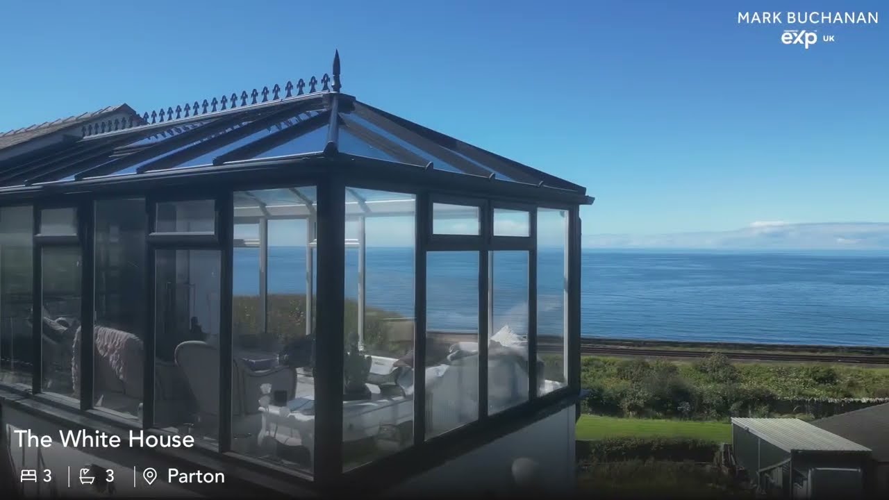Fantastic 3 bed detached home with the most amazing sea views - Bank Yard Road, Parton