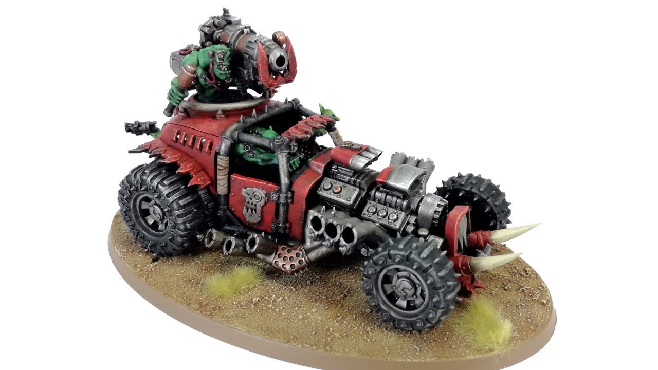 How I Paint Things - Speed Freeks Ork Buggies