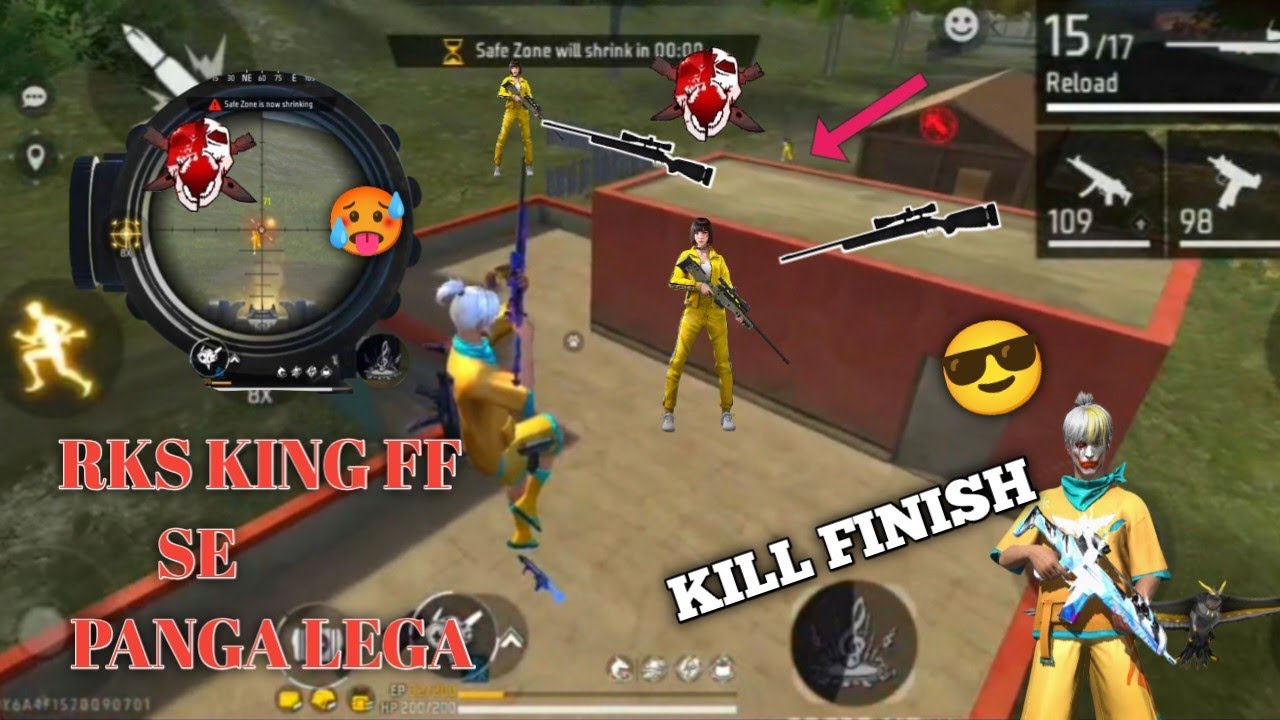 I Go To Running Kills Before M24 Jumping Ke Sath Finish Free Fire 2026