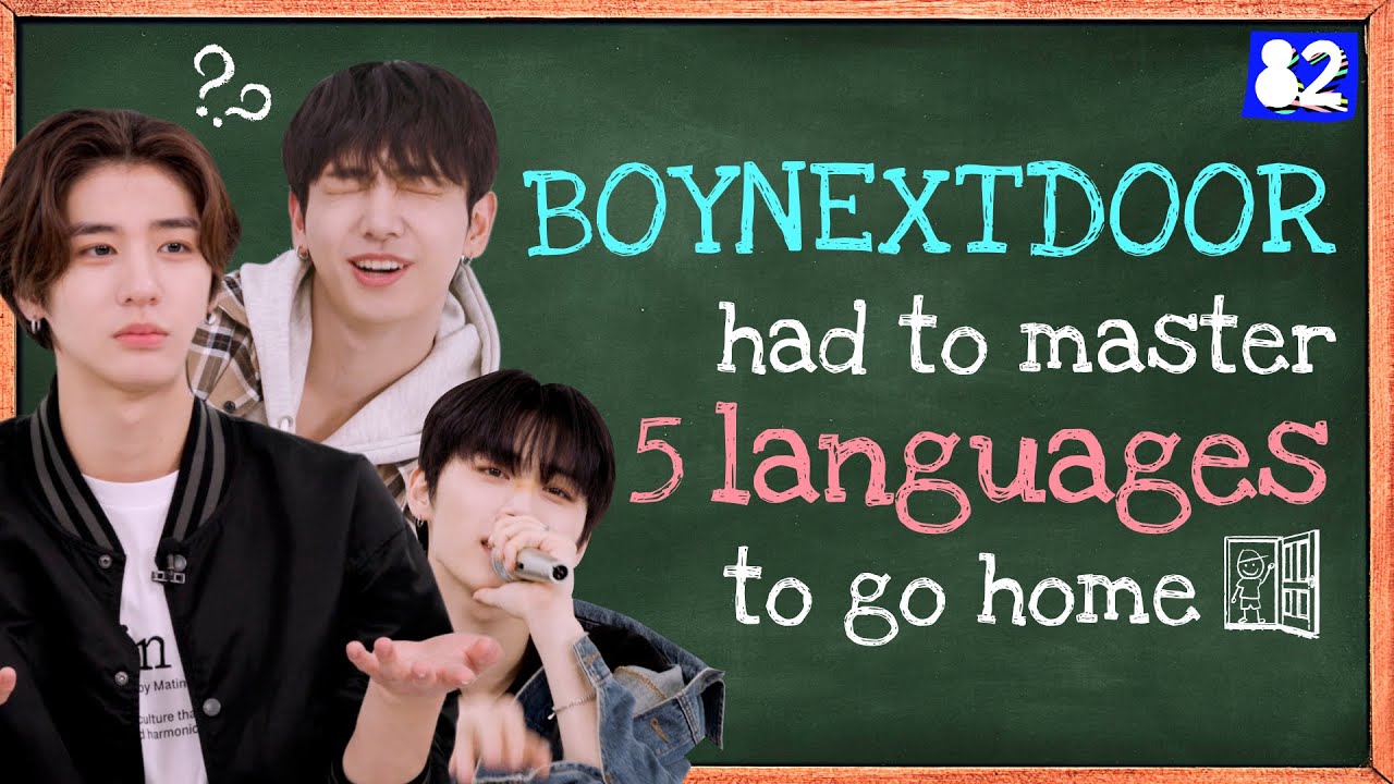 (CC) Кпоп айдолы скороговорят в течение 14 минут 👅(ENG/SPA/INA/JPN/GER)ㅣTongue TwisterㅣBOYNEXTDOOR