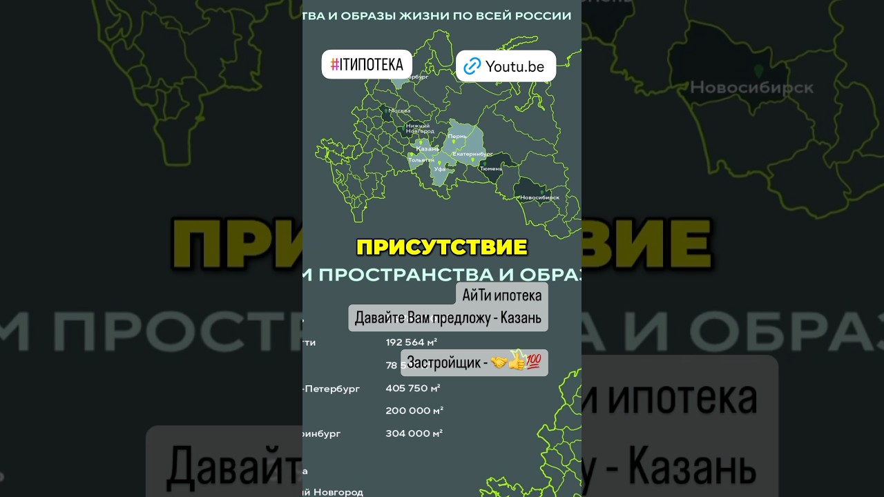 it ипотека (айти ипотека) изменила свой ракурс!Вперед в регионы!Сумма 9.0 млн, ставка 6%.Звоните☎️