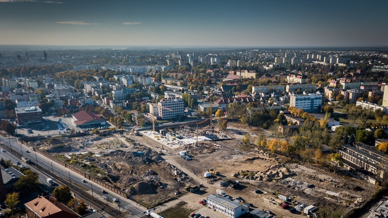 Lubicka Apartamenty Budowa - film z drona