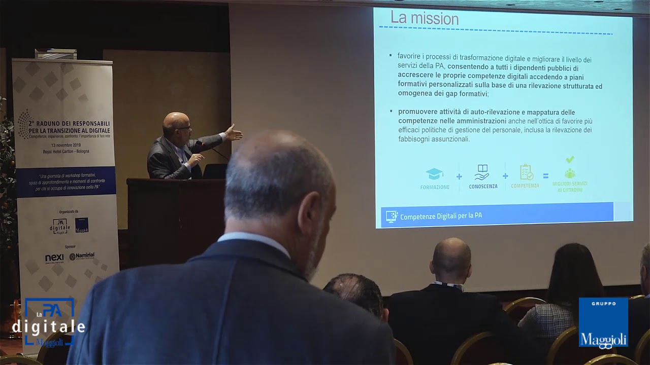 Competenzedigitali.gov.it: un servizio a supporto di amministrazioni (e RTD) - Elio Gullo