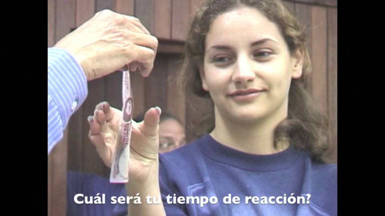 Caida Libre y tiempo de reacción