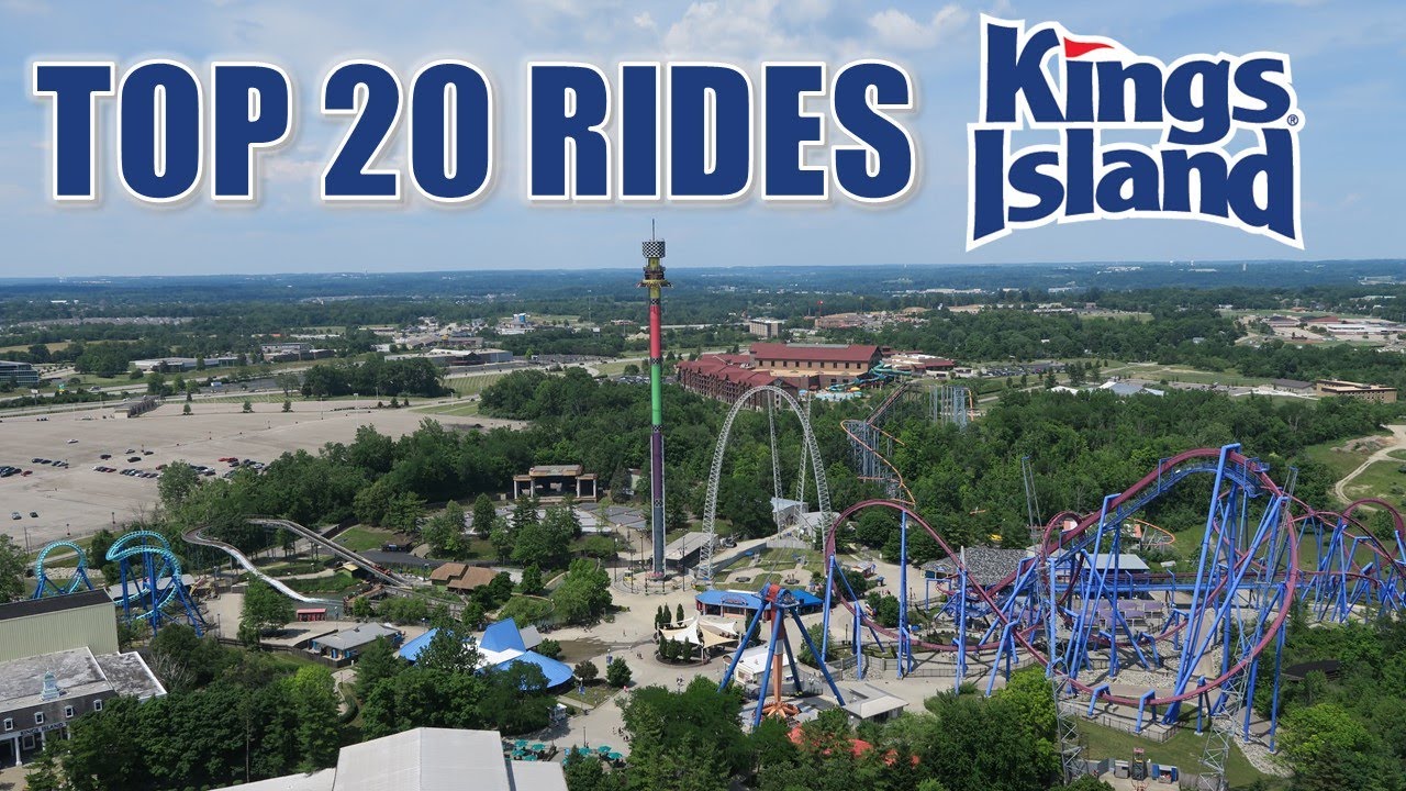 20 лучших аттракционов на Kings Island | Какие американские горки лучшие?