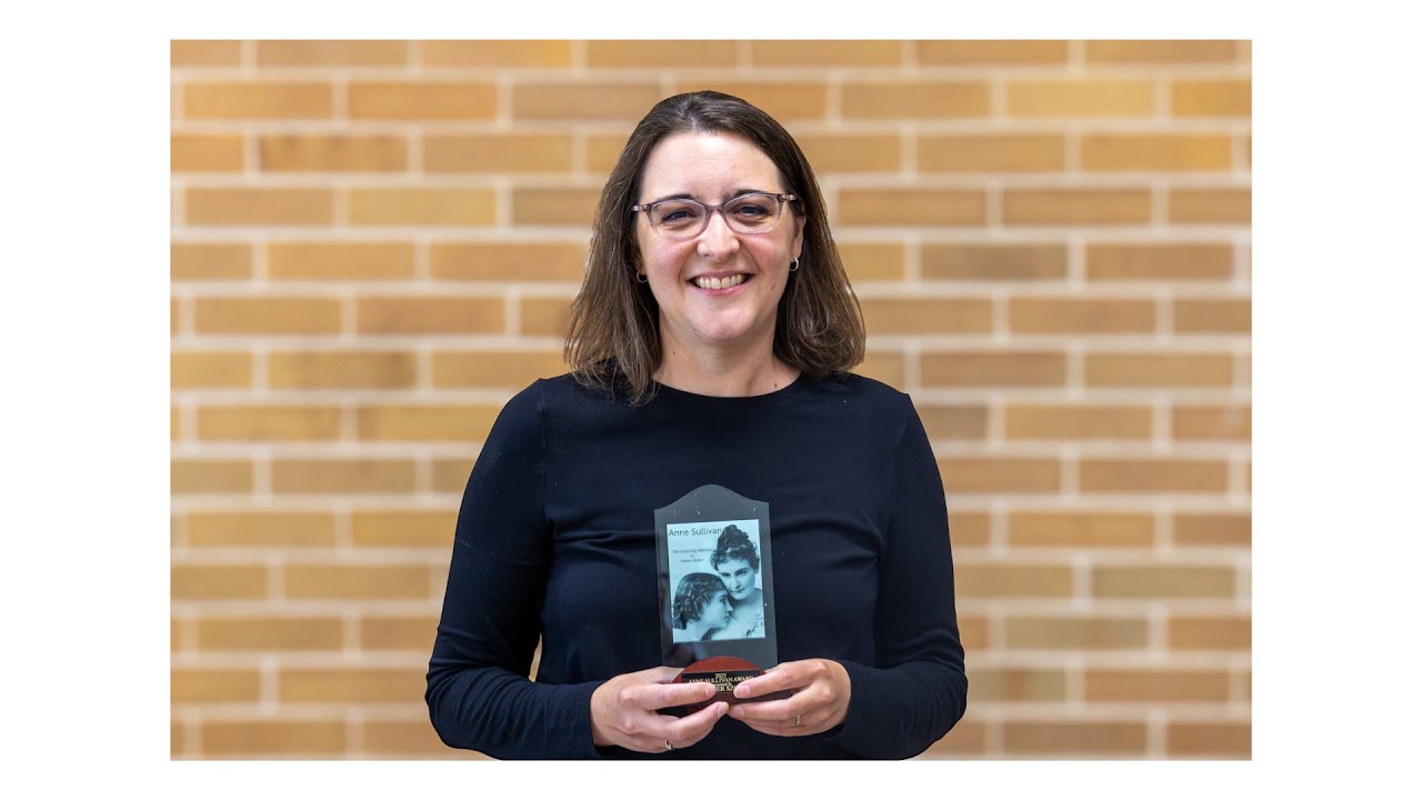 Meet Our '24-'25 Annie Sullivan Award Winner!