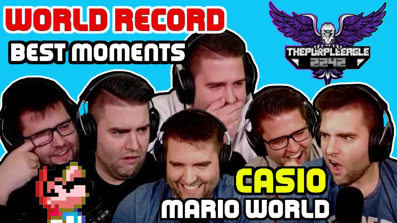 Casio Mario WORLD RECORD road to victory - BEST MOMENTS | Super Mario World