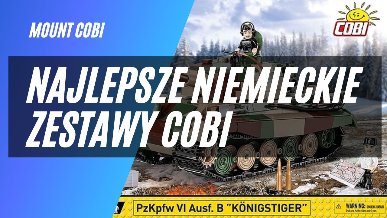 NAJLEPSZE ZESTAWY COBI ARMII NIEMIECKIEJ