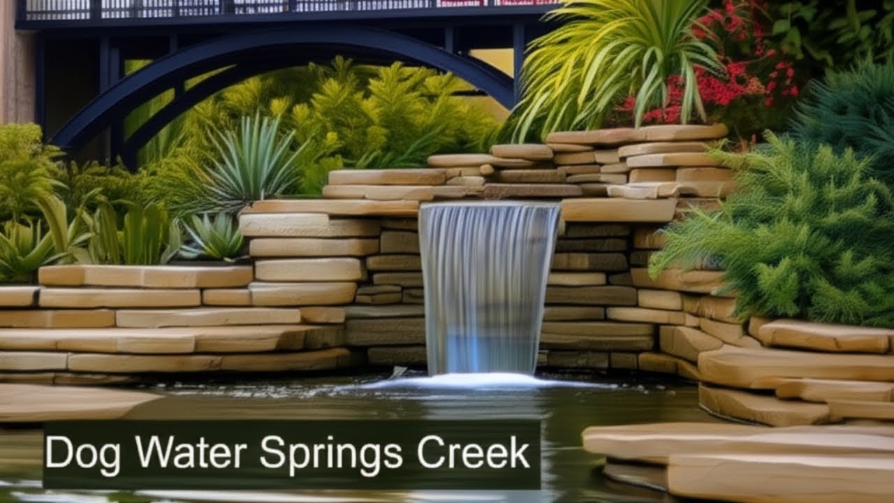 Watch This Front yard Turn Into a Waterfall Paradise! Part 1.