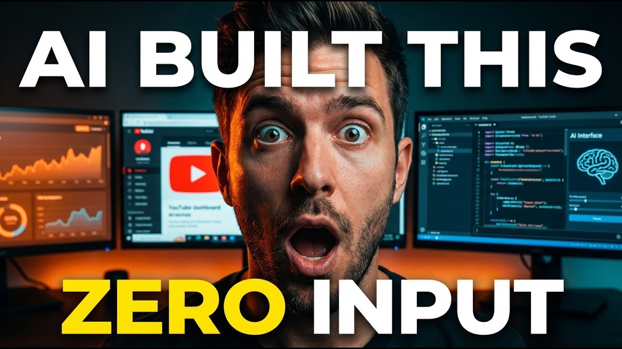 I Didn't Touch a Single Thing. AI Built My Entire YouTube Channel.