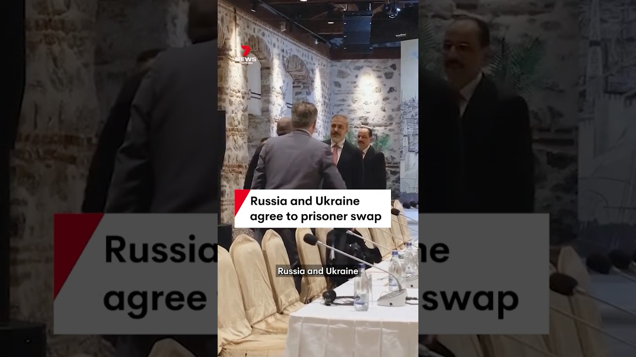 Russia and Ukraine agree to prisoner swap during peace talks in Istanbul