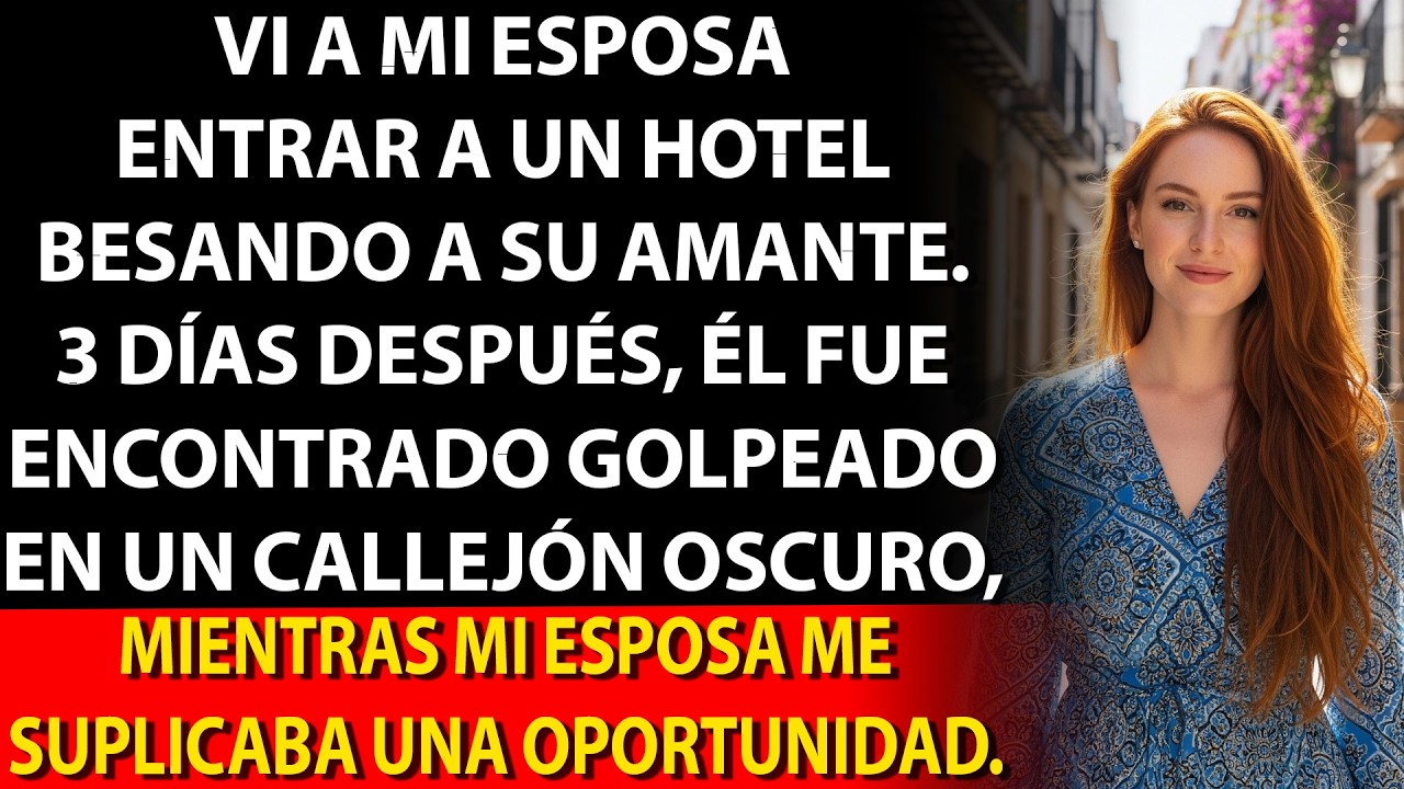 🏨 Ella entró a un hotel con su amante; tres días después, él fue encontrado golpeado. 😨