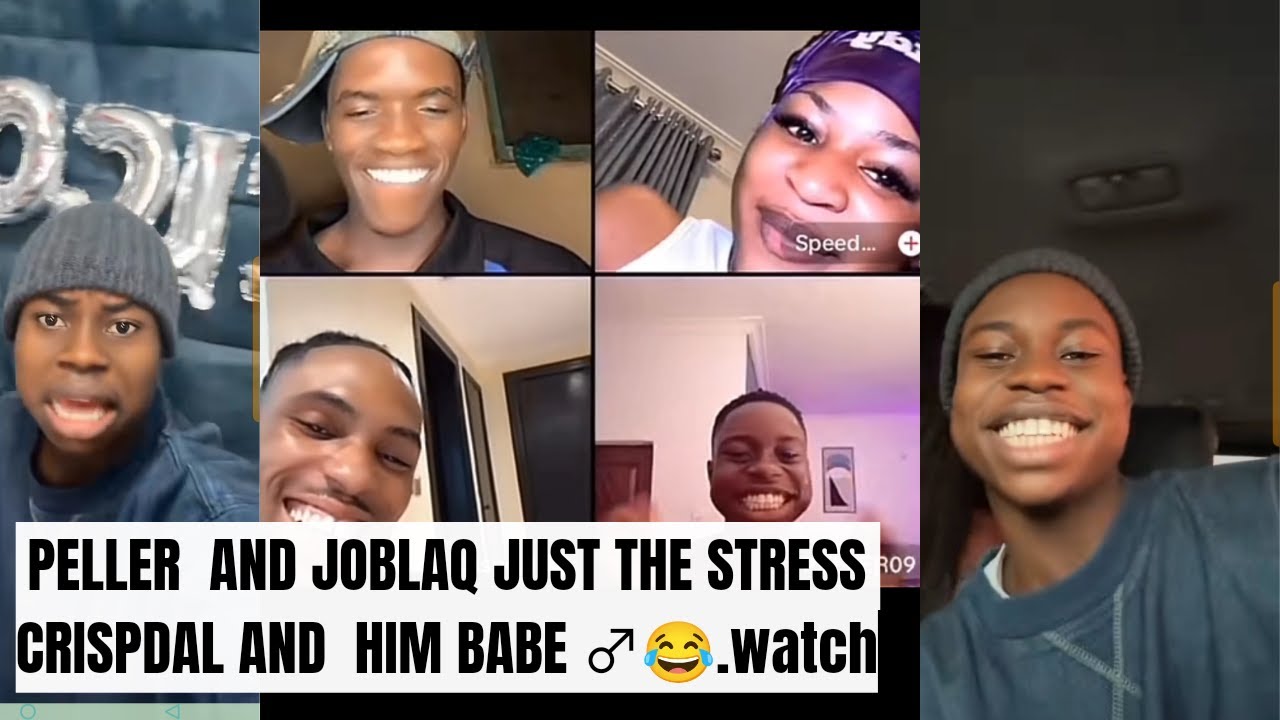 PELLER AND JOBLAQ ♂️ NO JUST WANT CRISPDAL AND HIM BABE REST 😂 #funnyvideo #viralvideo