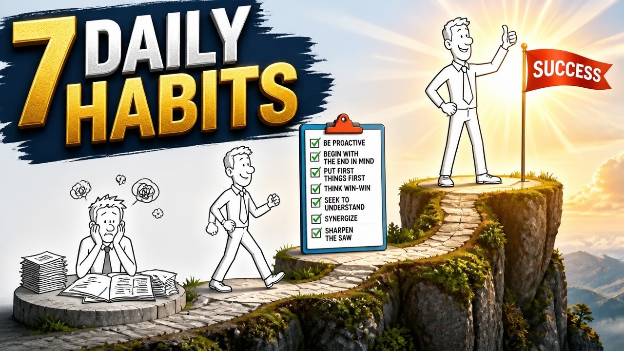 7 Habits Of Highly Effective People: Book Summary [2024] | Book Simplified