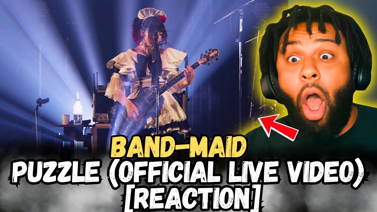 BAND-MAID – Puzzle [REACTION] | First Time Hearing This INSANE Performance 🔥