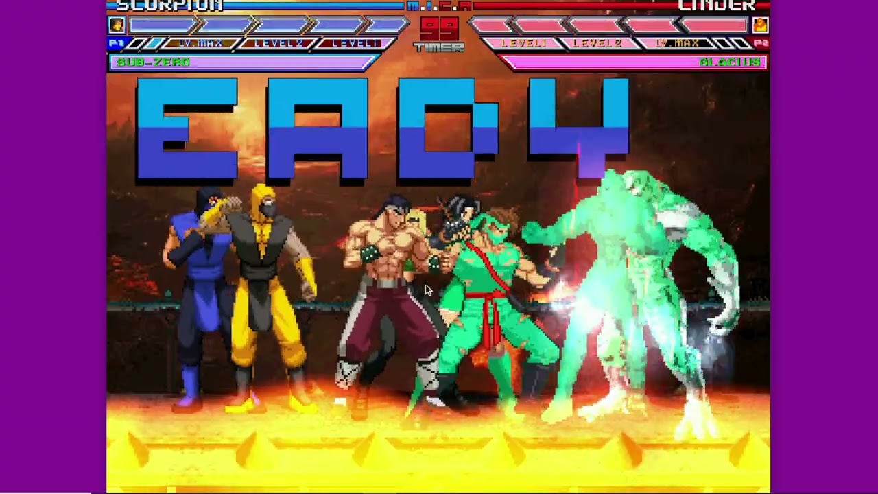 Karane MUGEN Battle #215: Mortal Kombat vs Killer Instinct
