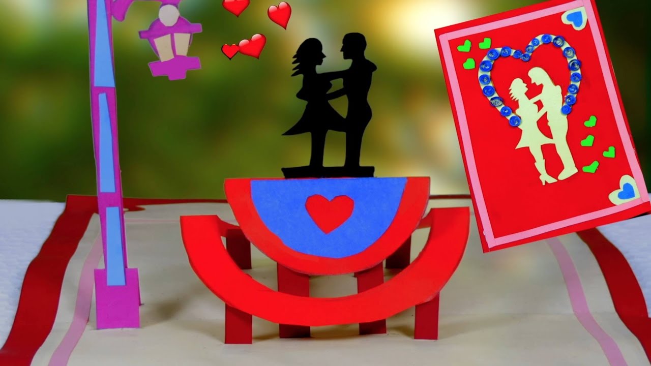 DIY - Greeting Card for Boyfriend / Girlfriend | Envelope Paper Card for your loved Ones