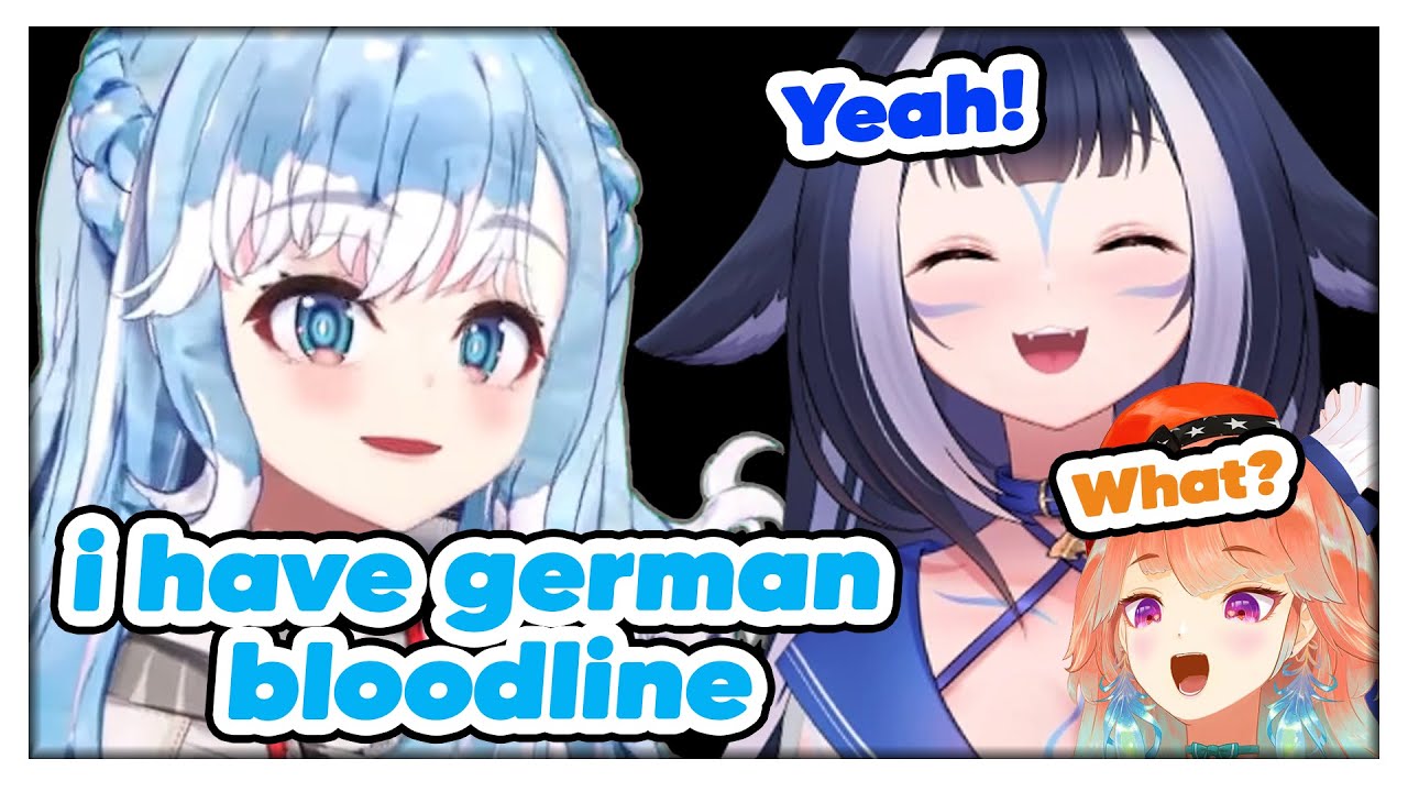 Everyone is suprised when Kobo said she have german bloodline