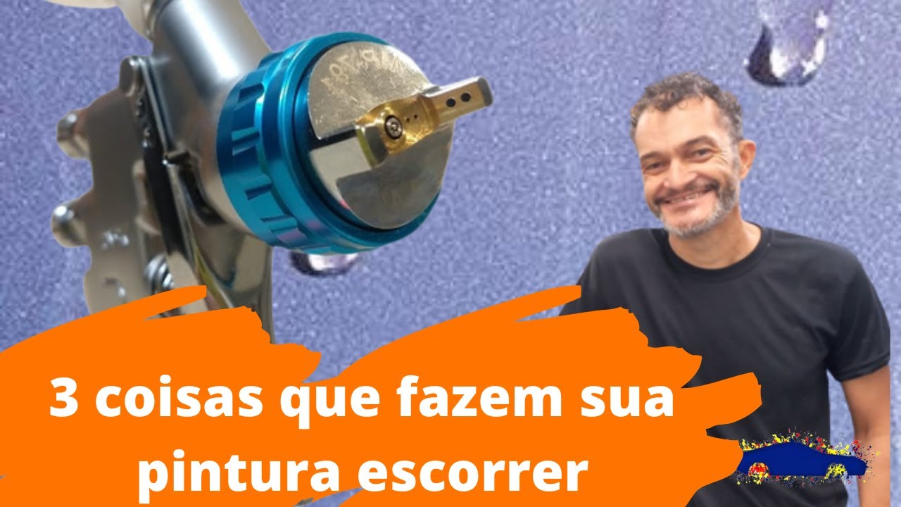 COMO EVITAR O ESCORRIMENTO NA PINTURA