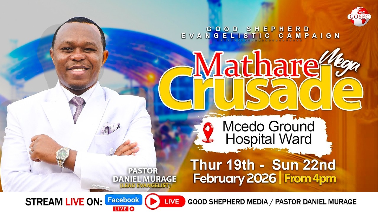 MATHARE MEGA CRUSADE II NAIROBI COUNTY II DAY 1