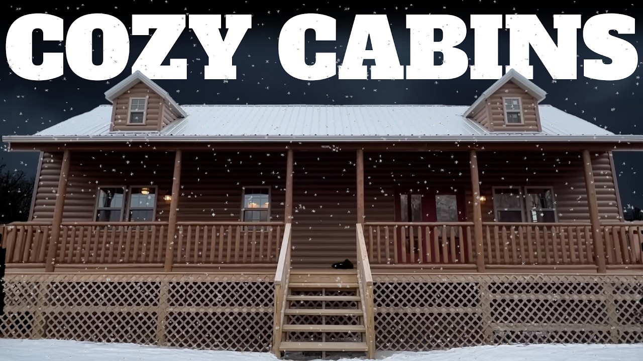 7 LOG CABINS You're Going to LOVE! Tiny Modular Homes | Prefab House Tours