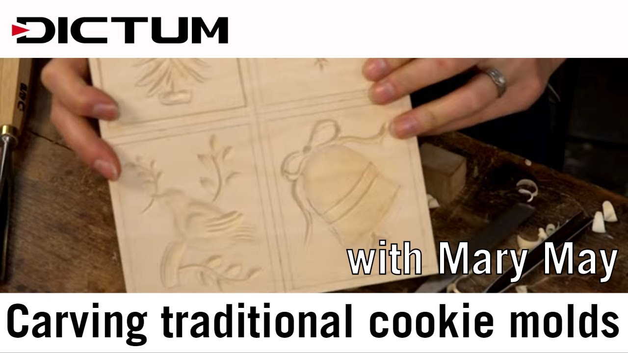 Carving »Springerle« cookie molds - mit Mary May (EN mit DE Untertiteln)