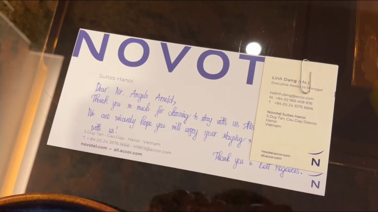 Novotel Suites Hanoi; 2 bedroom executive suite