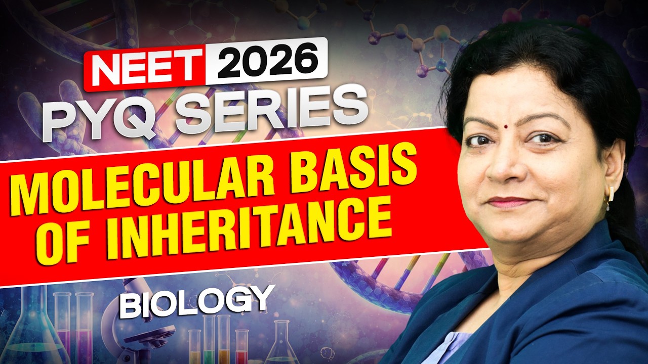 NEET 2026 Biology: Molecular Basis of Inheritance PYQ Analysis & Imp Questions | Motion NEET