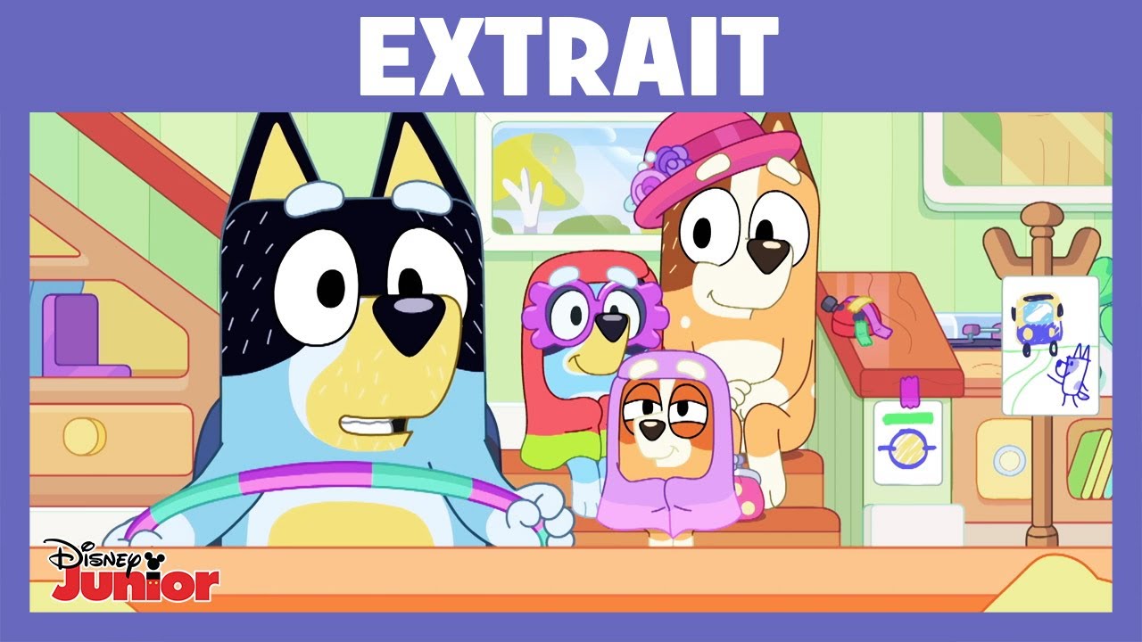 Bluey - Extrait : Bandit, le chauffeur de bus