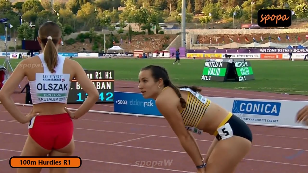 Thrilling Moments: U20 European Athletics Championships Women's 100m Hurdles Round 1