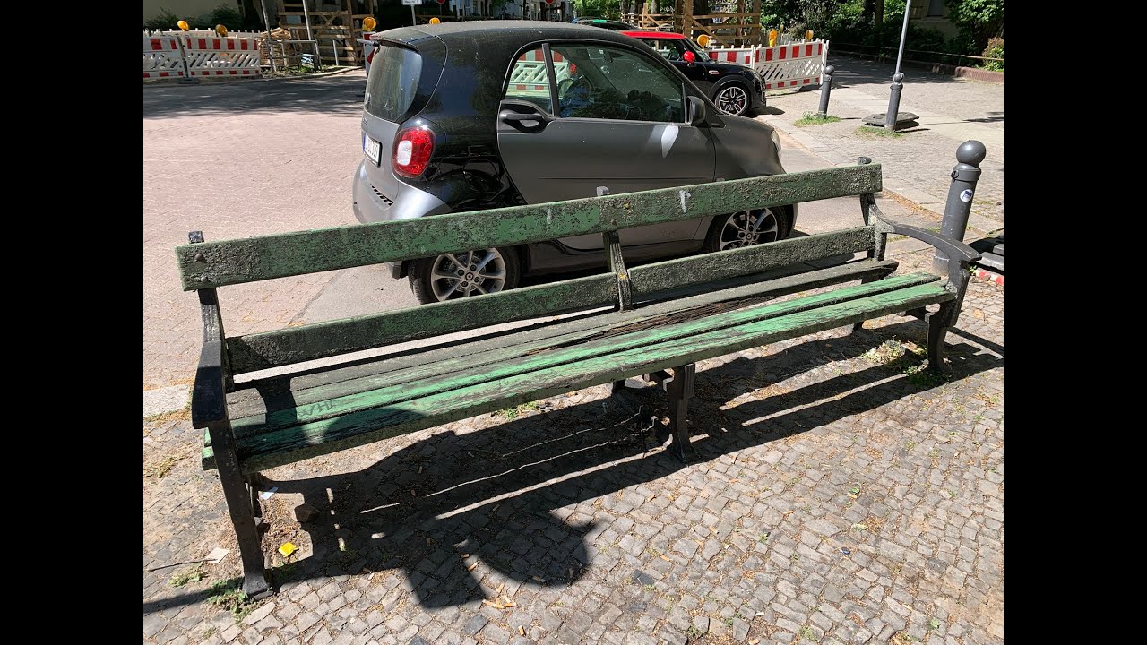 Bänke-Kampagne im Lietzenseepark