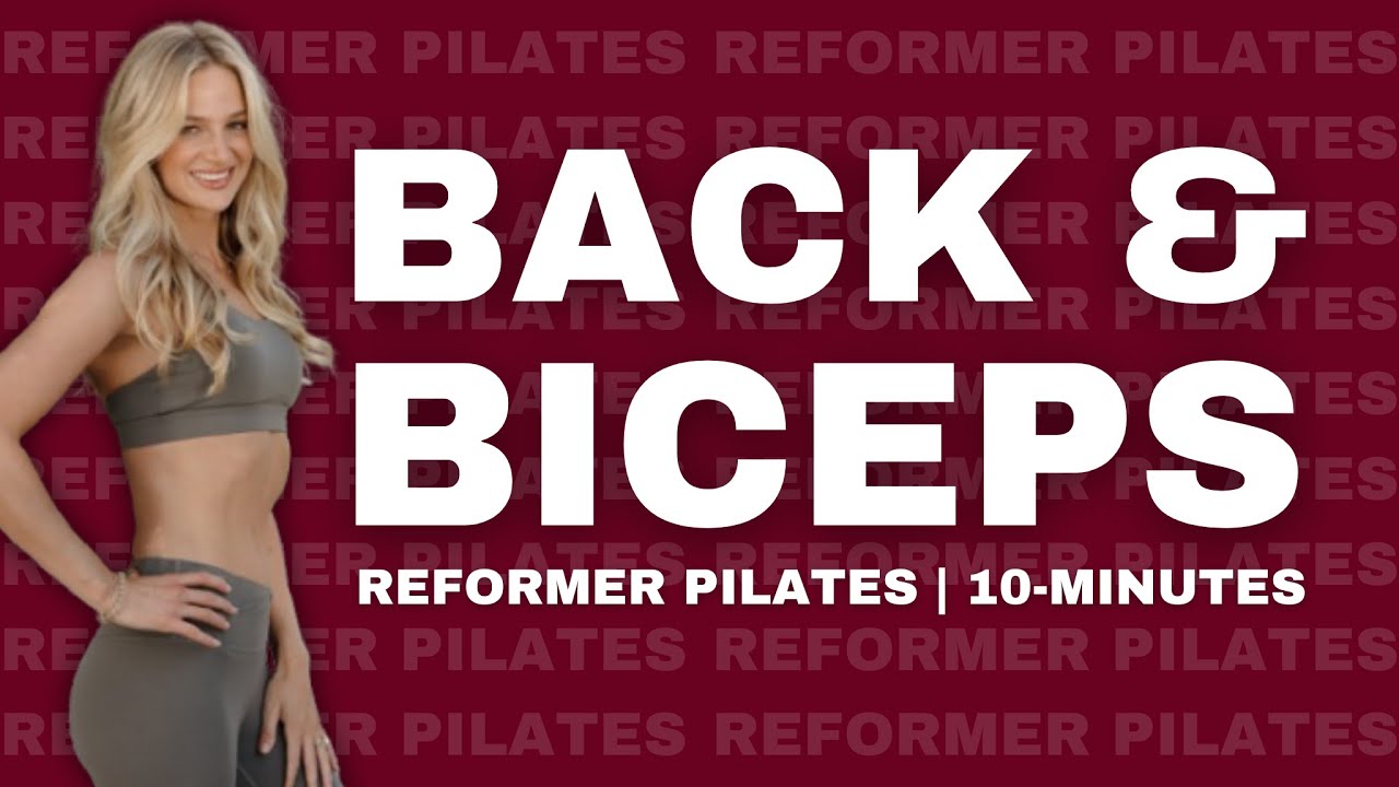 10-Minute Reformer Pilates Arm & Back Workout | Build Strength & Definition
