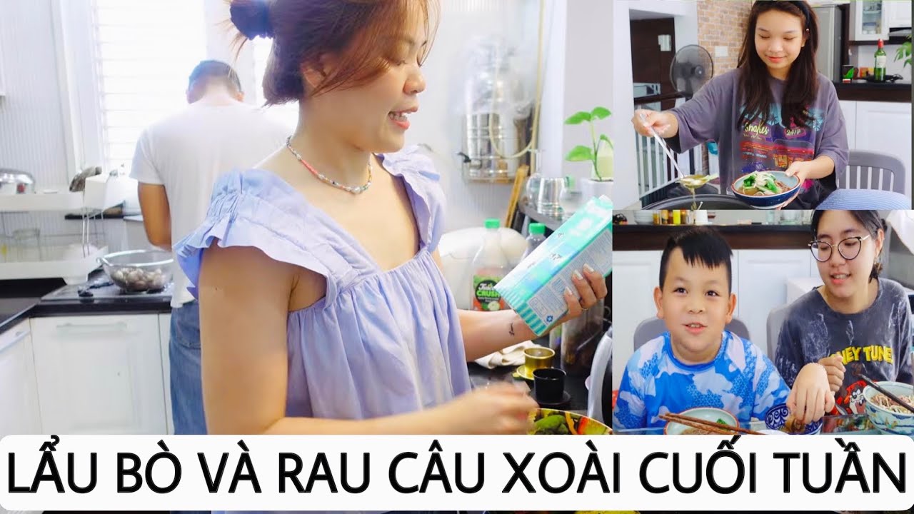 Vlog#: GIA ĐÌNH HỘI TỤ LÀ NHƯ CÁI CHỢ :))