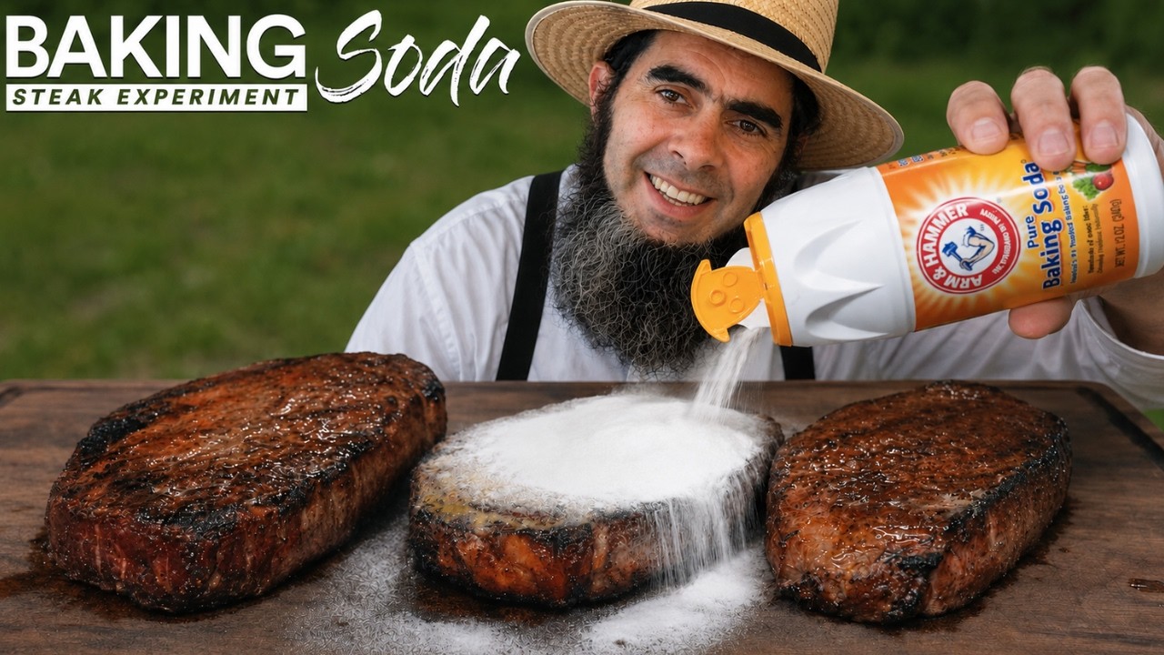 I tried BAKING SODA on $1 Steak and THIS HAPPENED!