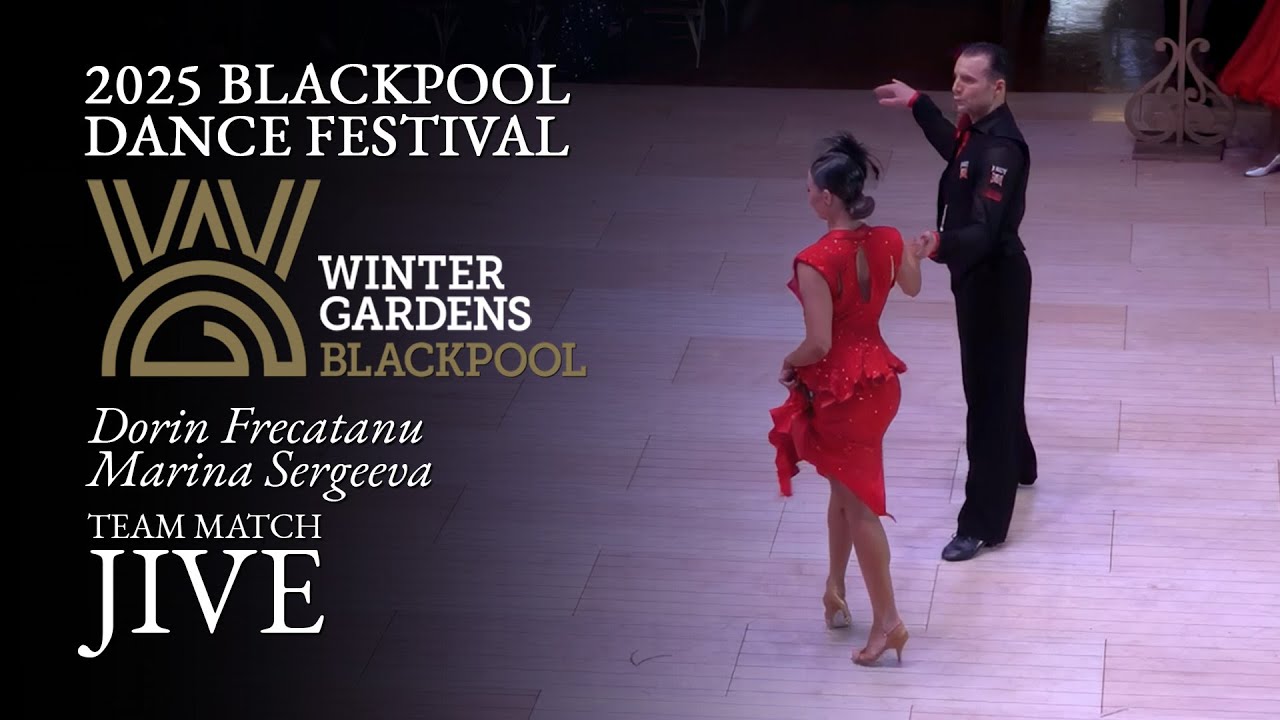 2025 Blackpool Dance Festival Team Match Jive, May 2025 - Dorin Frecatanu & Marina Sergeeva