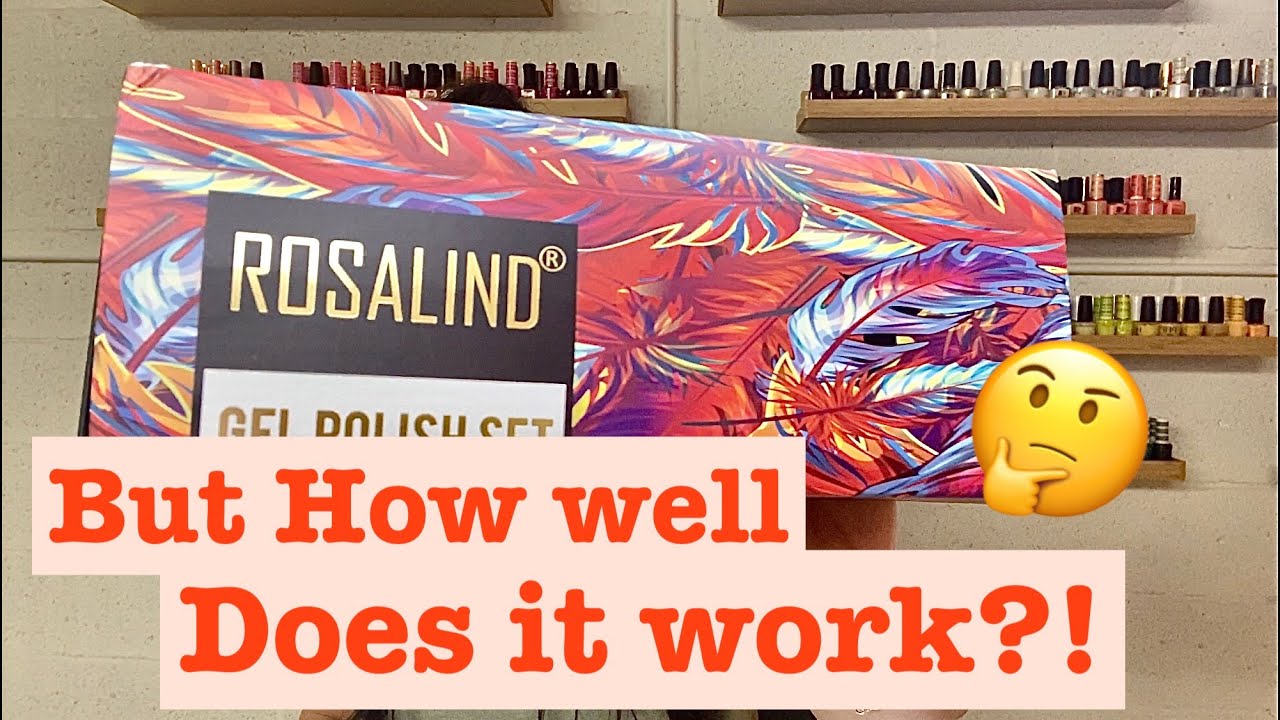 Rosalind Gel Polish/ Amazon finds: First Impression and Review!!