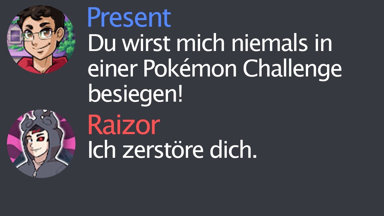 Er denkt er wäre besser in Pokémon Challenges als ich...